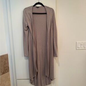 Express Grey High Low Cardigan